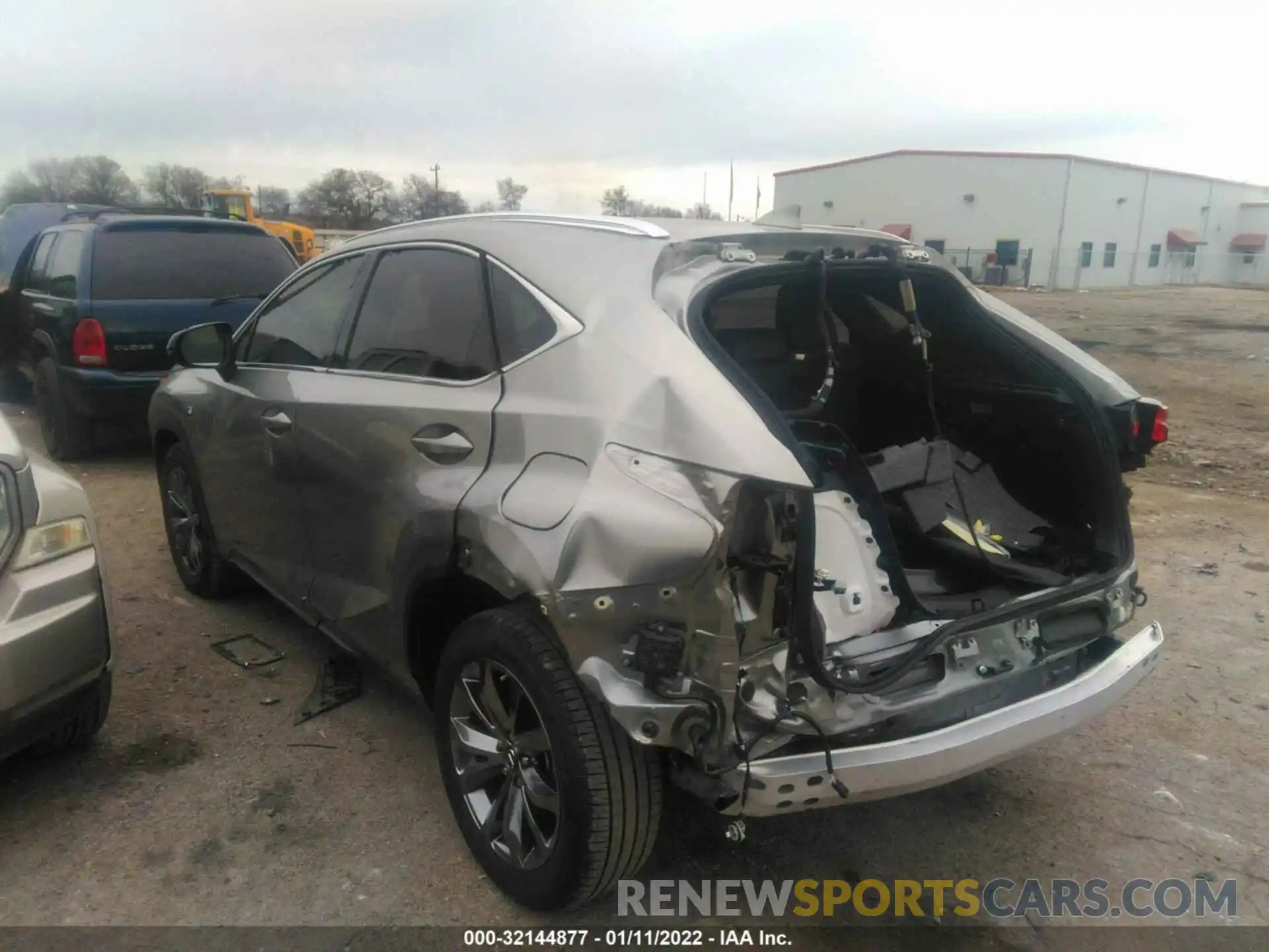 3 Photograph of a damaged car JTJSARBZ3M2194827 LEXUS NX 2021