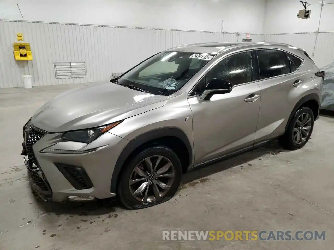 1 Photograph of a damaged car JTJSARBZ3M2198943 LEXUS NX 2021