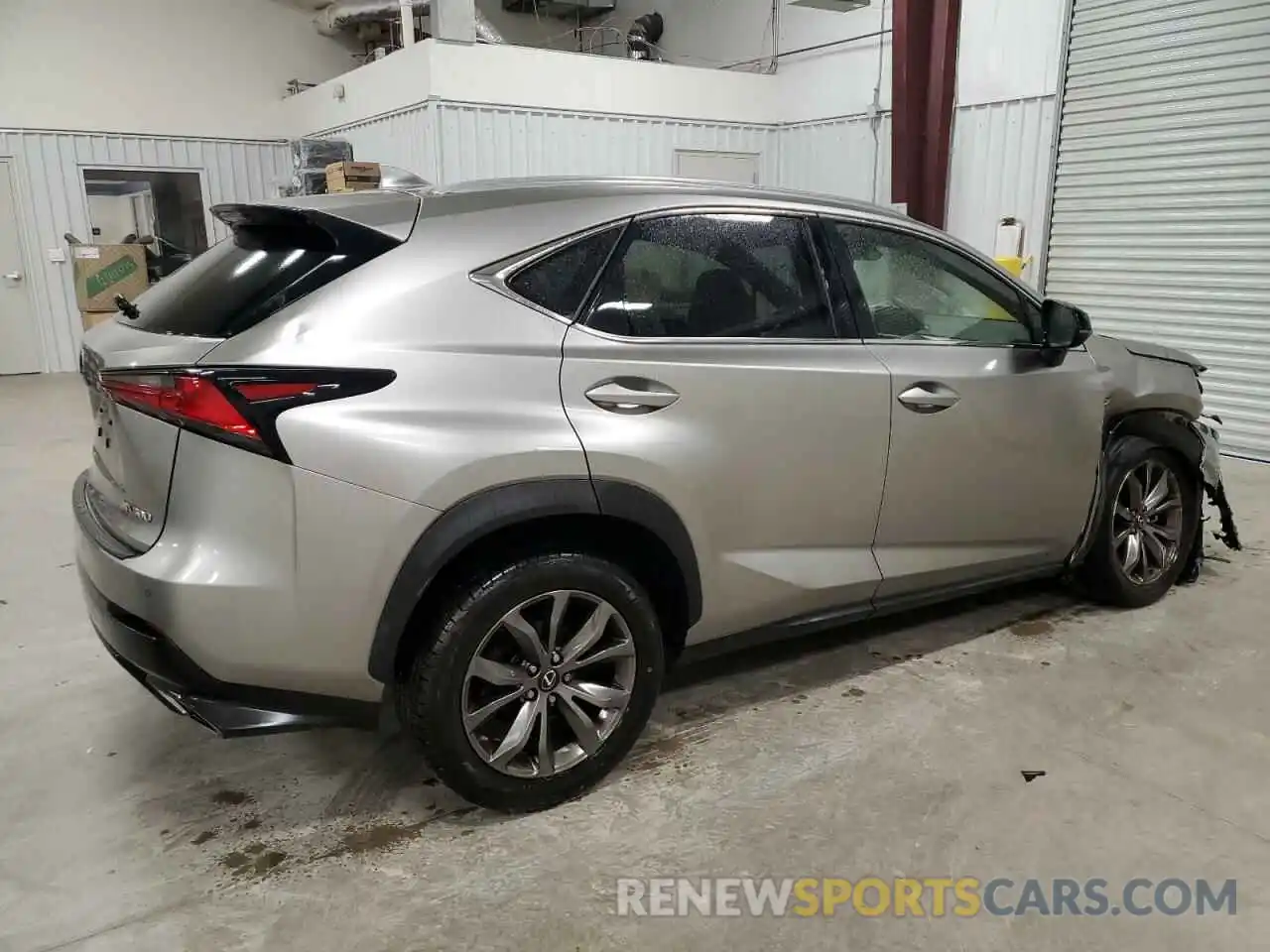 3 Фотография поврежденного автомобиля JTJSARBZ3M2198943 LEXUS NX 2021