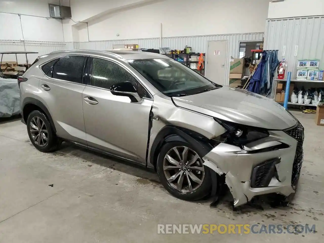 4 Фотография поврежденного автомобиля JTJSARBZ3M2198943 LEXUS NX 2021