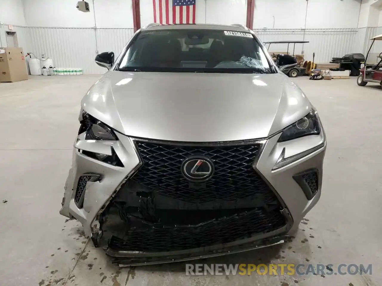 5 Photograph of a damaged car JTJSARBZ3M2198943 LEXUS NX 2021