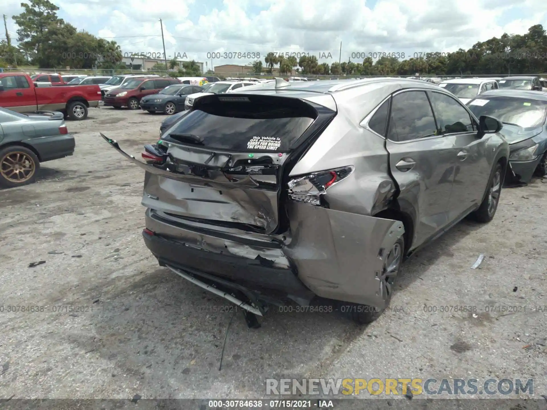 6 Photograph of a damaged car JTJSARBZ4M2181732 LEXUS NX 2021