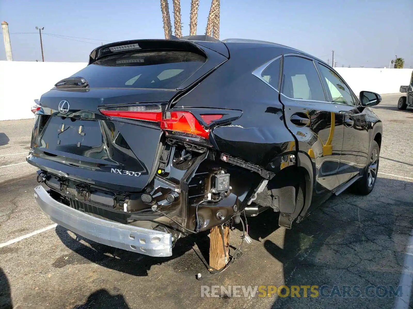 4 Фотография поврежденного автомобиля JTJSARBZ4M2184131 LEXUS NX 2021