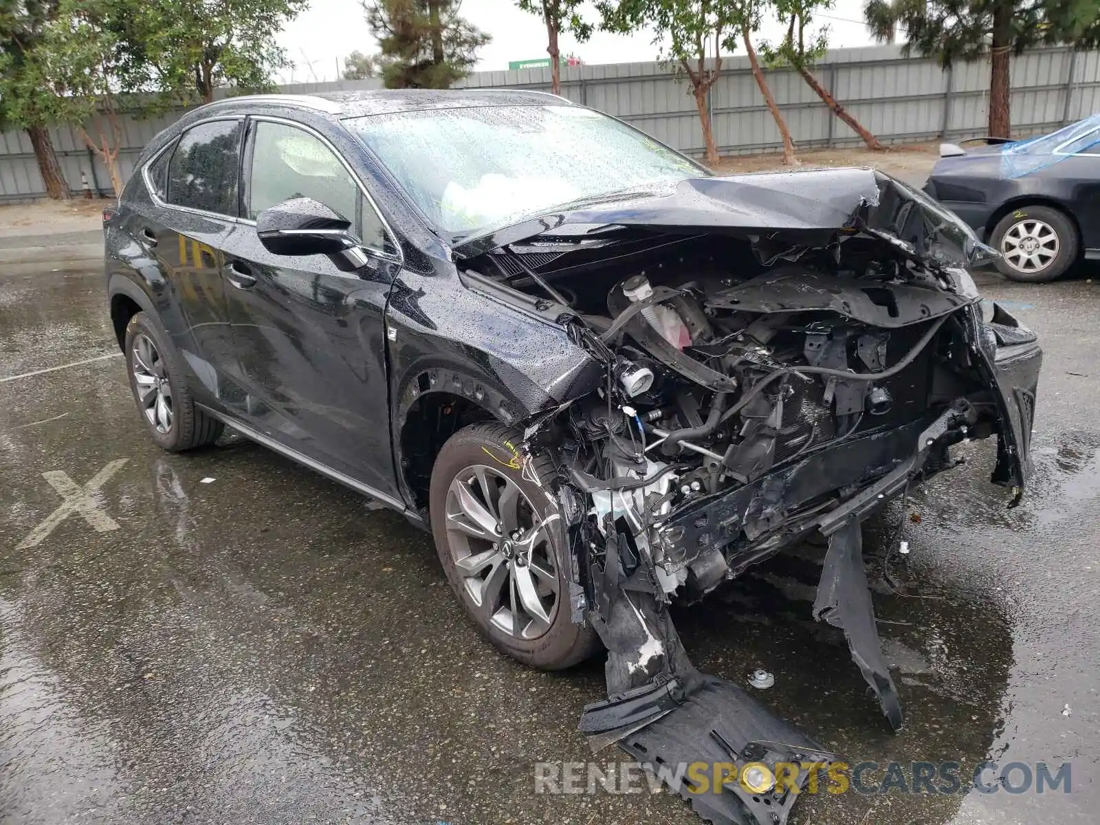 1 Photograph of a damaged car JTJSARBZ4M2184307 LEXUS NX 2021