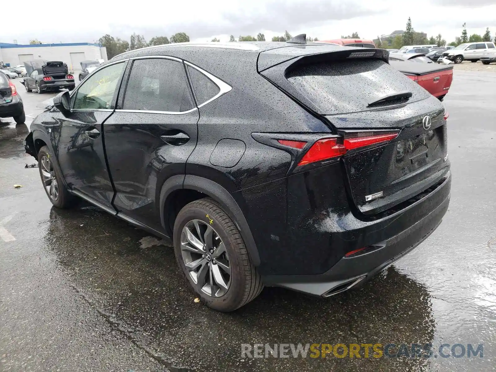 3 Photograph of a damaged car JTJSARBZ4M2184307 LEXUS NX 2021