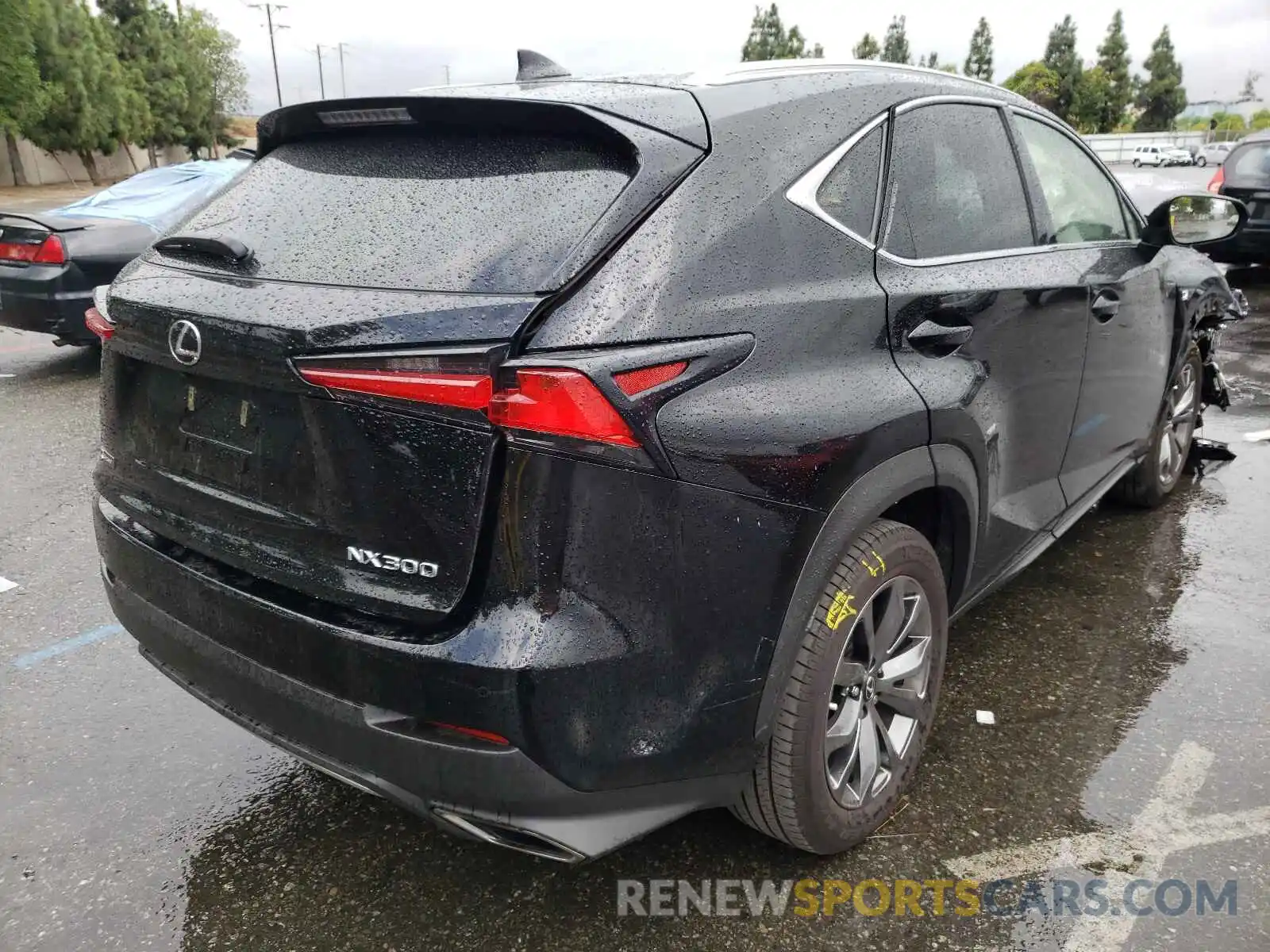 4 Фотография поврежденного автомобиля JTJSARBZ4M2184307 LEXUS NX 2021