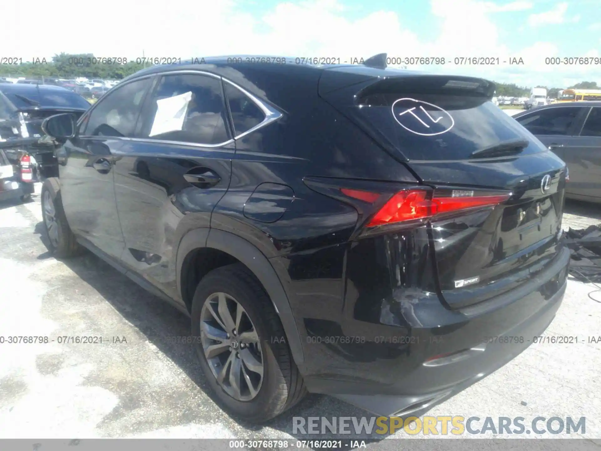 3 Photograph of a damaged car JTJSARBZ4M2184761 LEXUS NX 2021