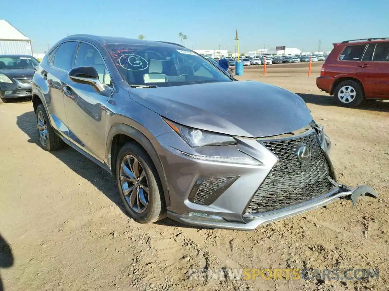 1 Фотография поврежденного автомобиля JTJSARBZ4M2189216 LEXUS NX 2021