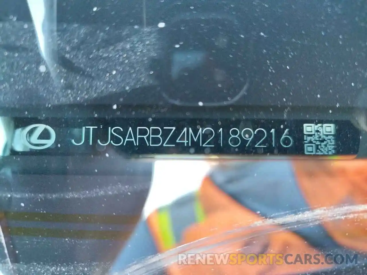 10 Photograph of a damaged car JTJSARBZ4M2189216 LEXUS NX 2021