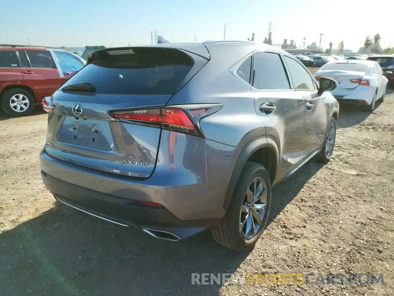 4 Фотография поврежденного автомобиля JTJSARBZ4M2189216 LEXUS NX 2021