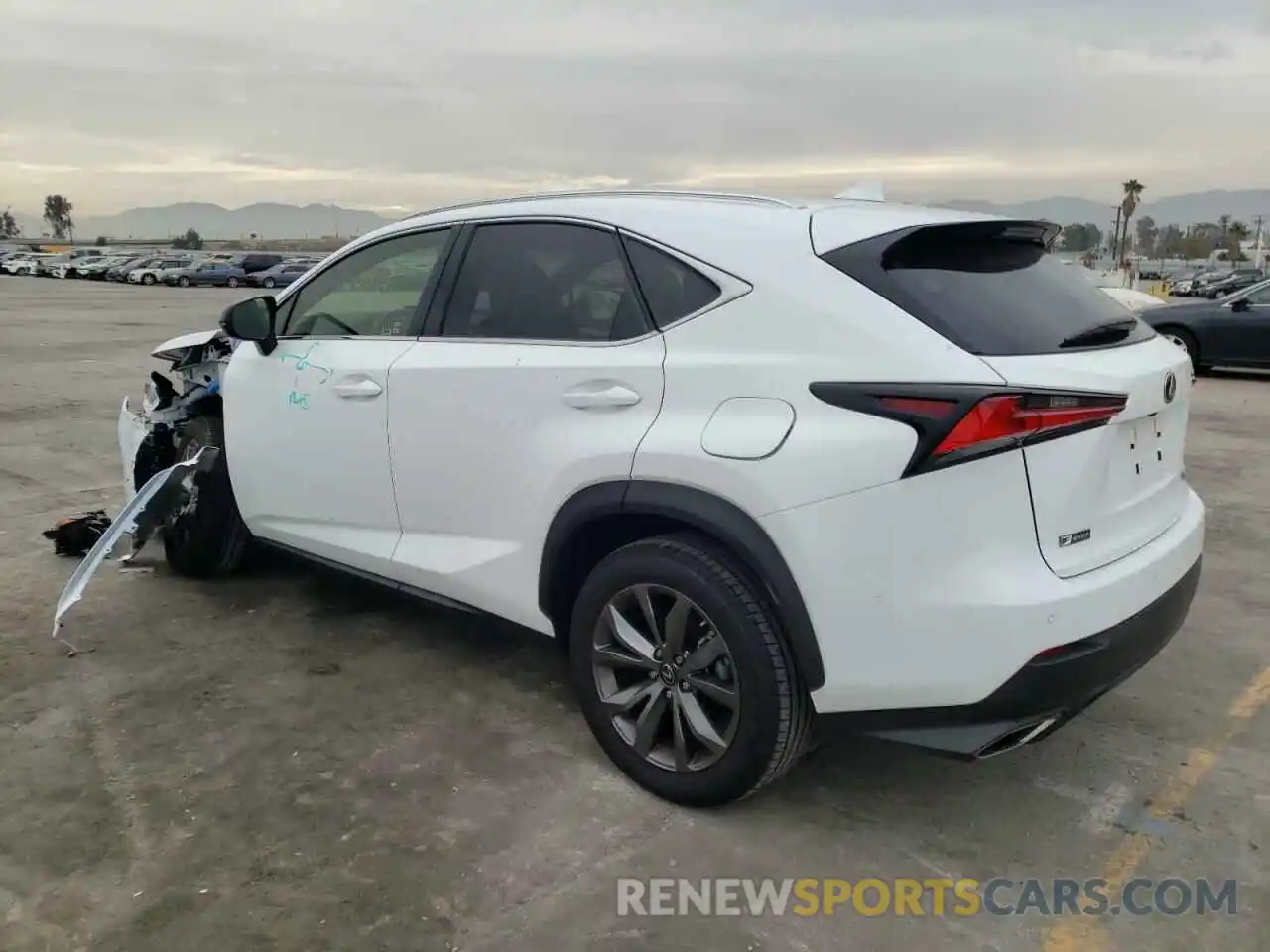 3 Photograph of a damaged car JTJSARBZ4M2191404 LEXUS NX 2021