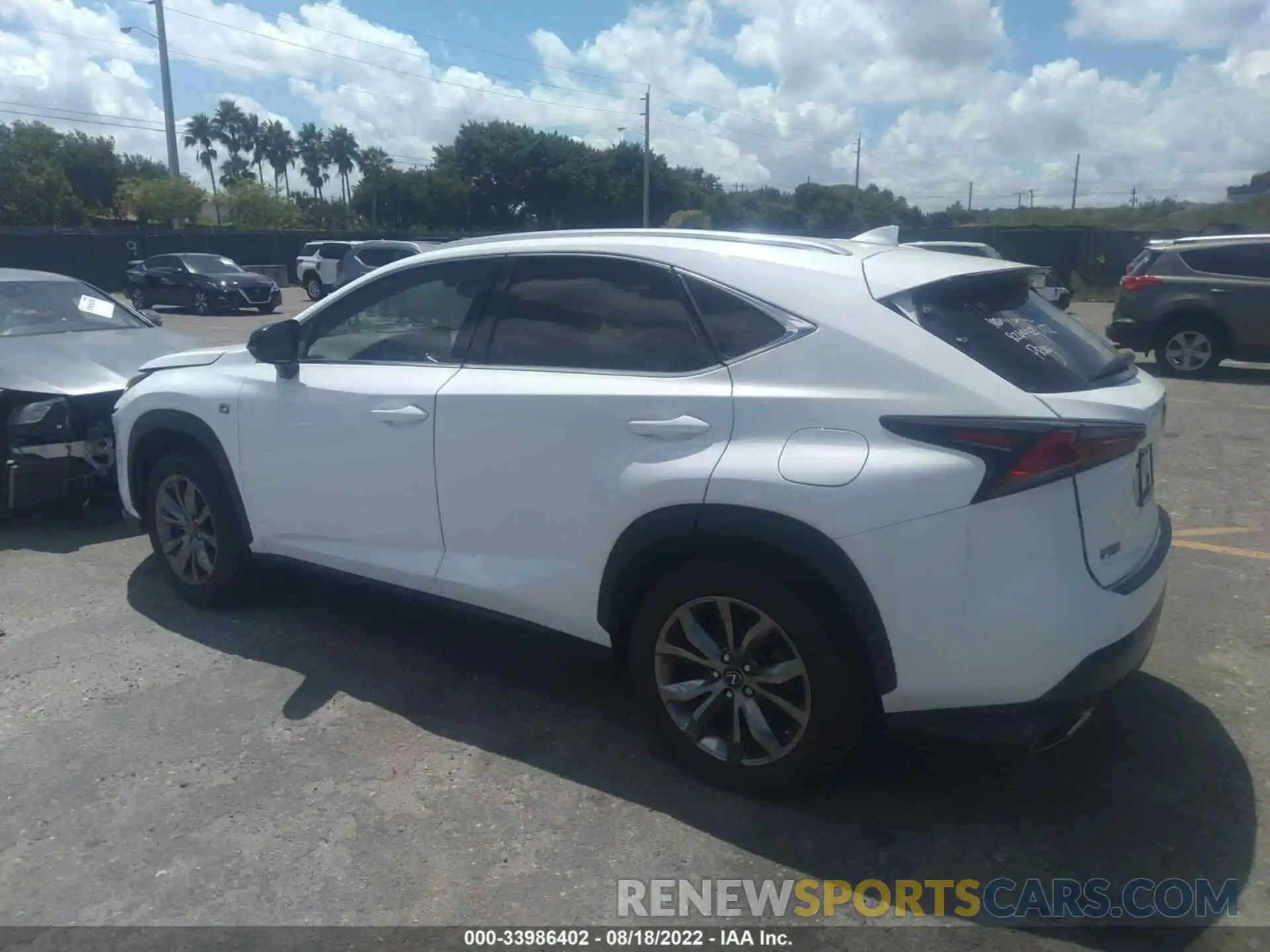 3 Photograph of a damaged car JTJSARBZ4M5022305 LEXUS NX 2021