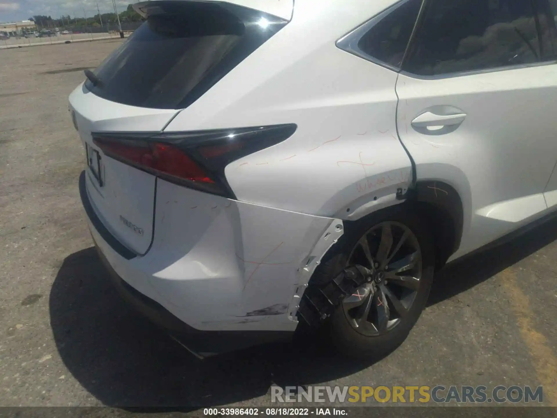 6 Photograph of a damaged car JTJSARBZ4M5022305 LEXUS NX 2021