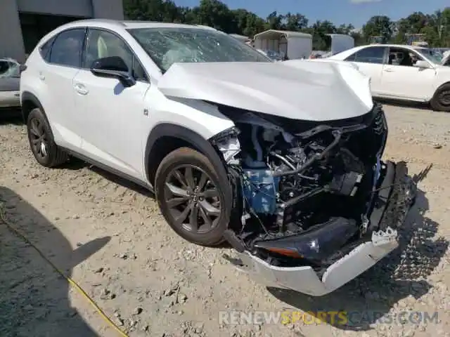 1 Photograph of a damaged car JTJSARBZ4M5026984 LEXUS NX 2021