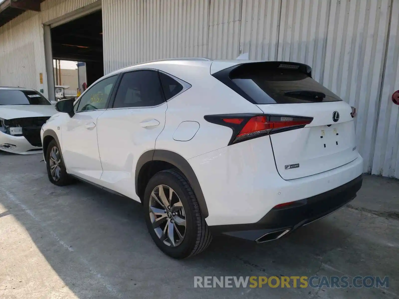 3 Photograph of a damaged car JTJSARBZ4M5028038 LEXUS NX 2021