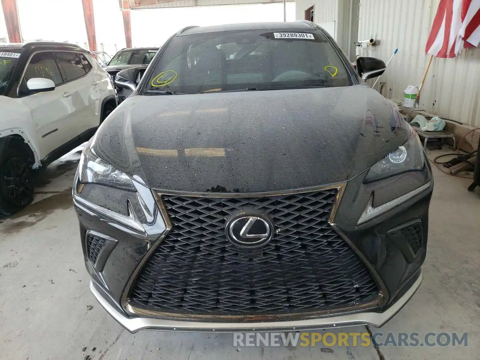 9 Фотография поврежденного автомобиля JTJSARBZ5M2187958 LEXUS NX 2021