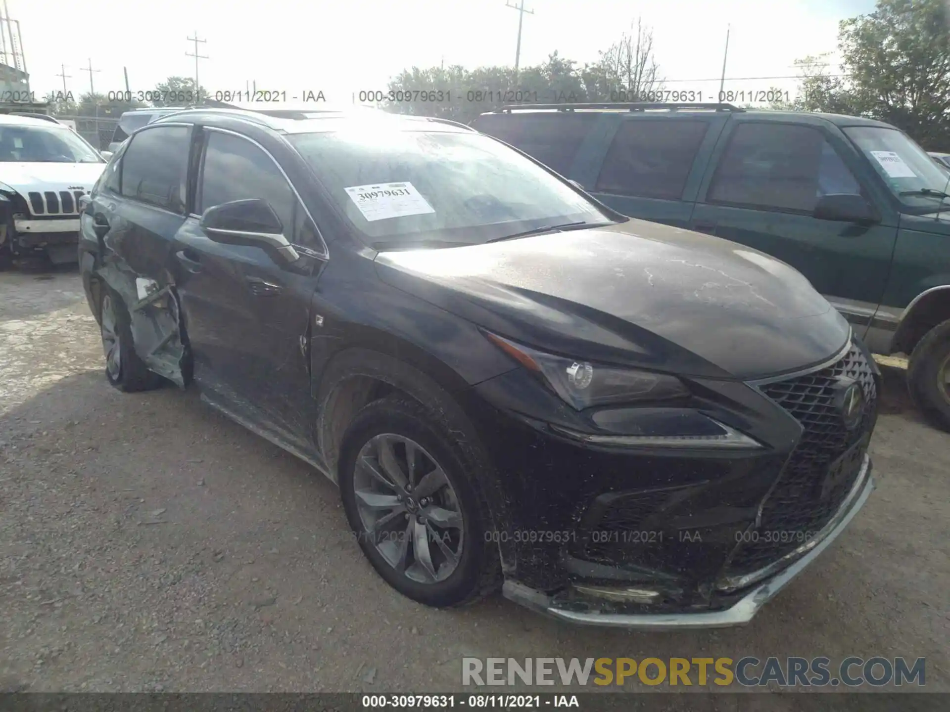 1 Photograph of a damaged car JTJSARBZ5M2190908 LEXUS NX 2021