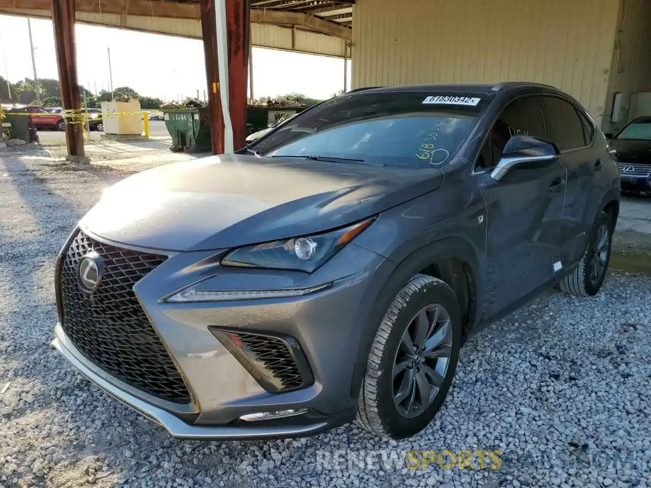 2 Photograph of a damaged car JTJSARBZ5M2200028 LEXUS NX 2021