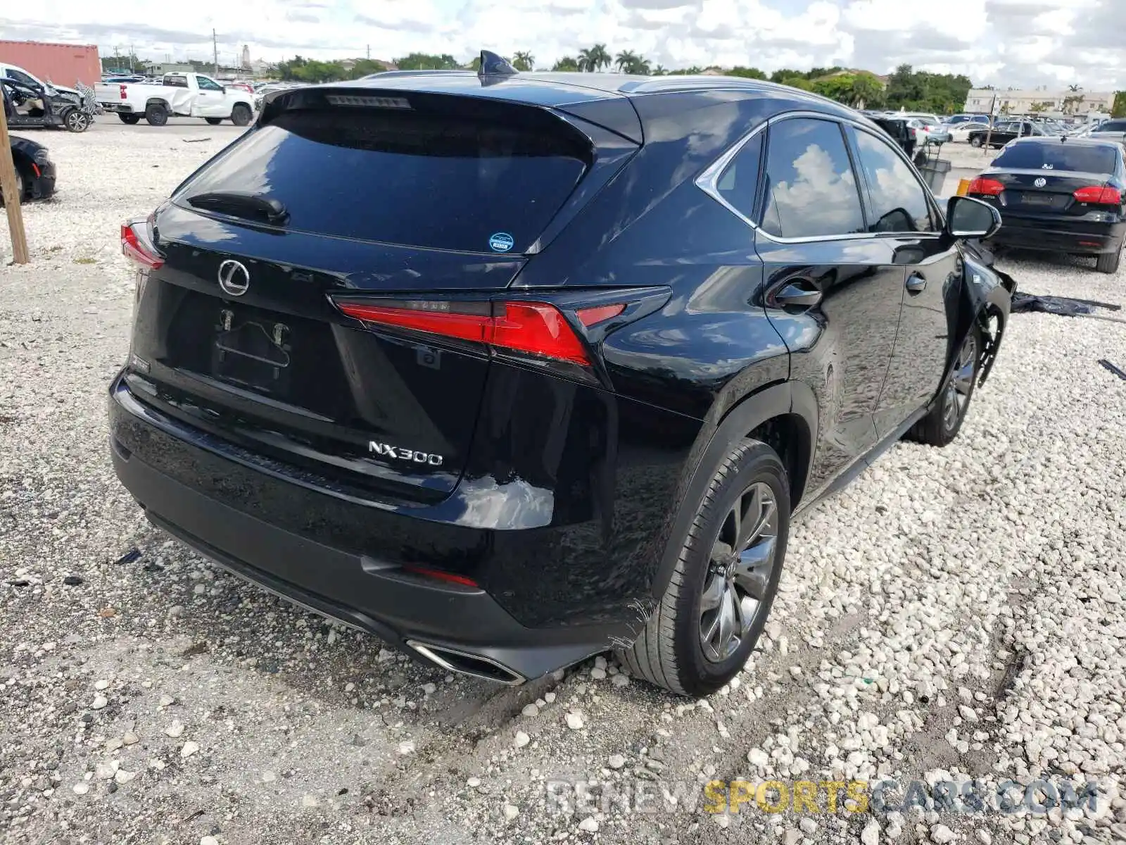 4 Фотография поврежденного автомобиля JTJSARBZ6M2185412 LEXUS NX 2021