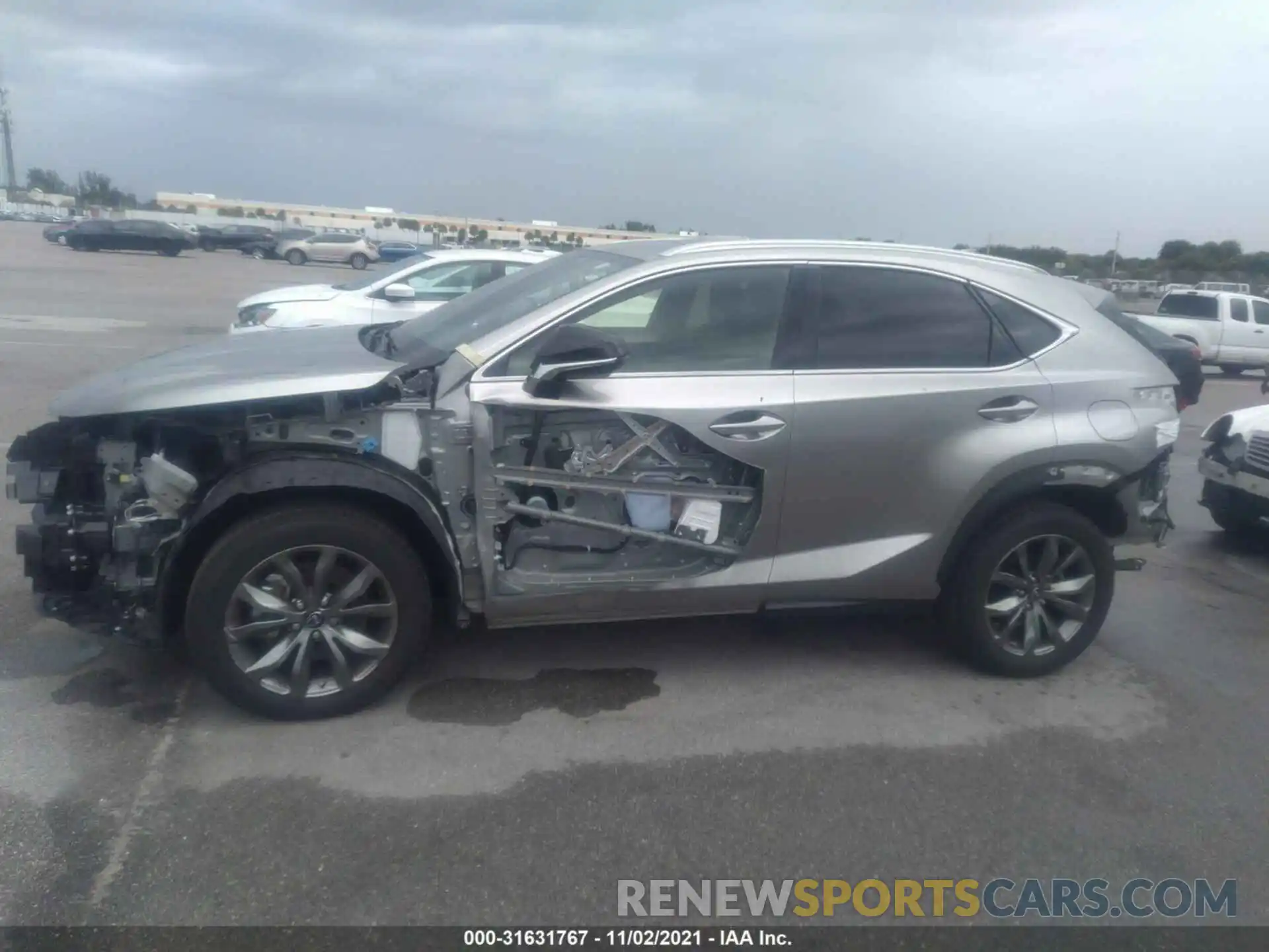 6 Photograph of a damaged car JTJSARBZ6M2192649 LEXUS NX 2021