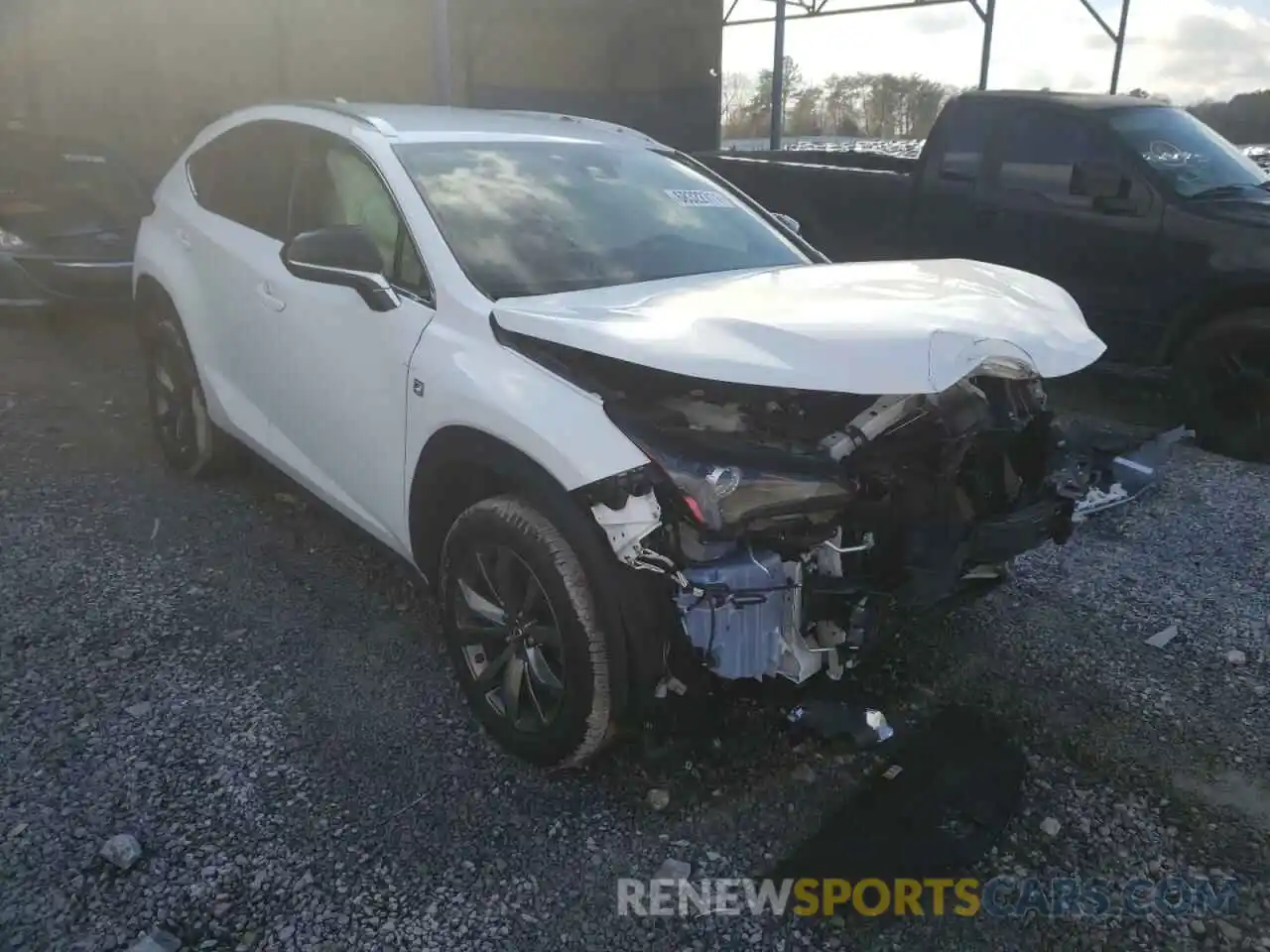 1 Photograph of a damaged car JTJSARBZ6M5025979 LEXUS NX 2021