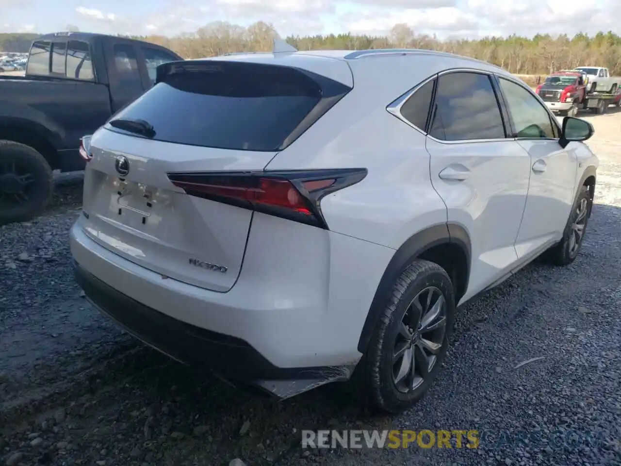 4 Photograph of a damaged car JTJSARBZ6M5025979 LEXUS NX 2021