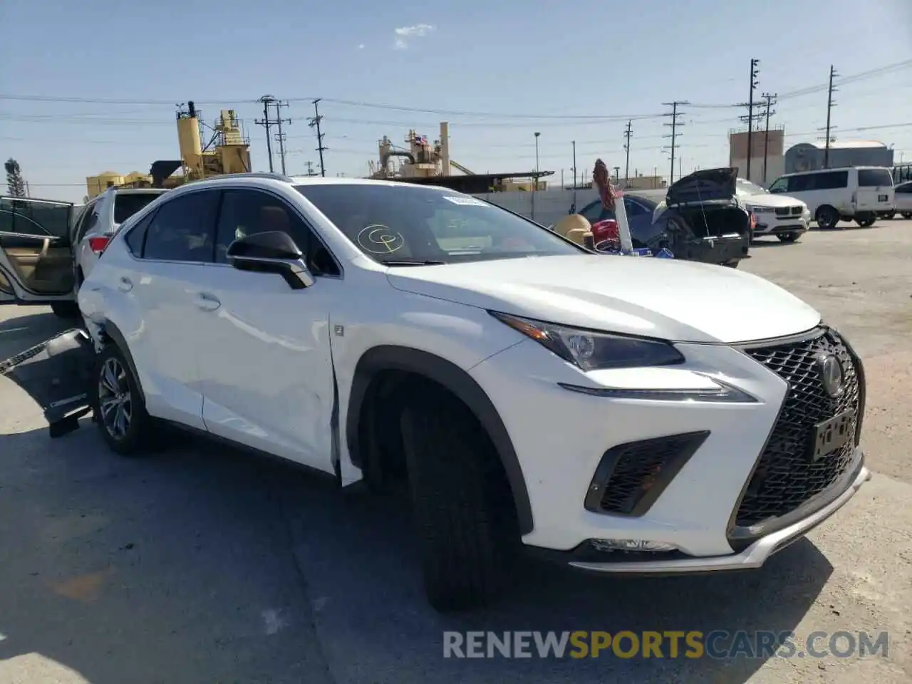 1 Photograph of a damaged car JTJSARBZ6M5028008 LEXUS NX 2021