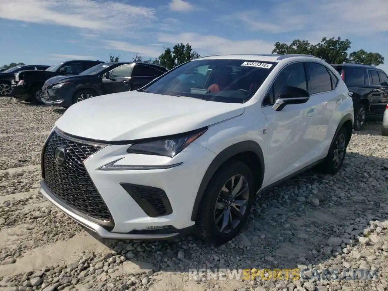 2 Фотография поврежденного автомобиля JTJSARBZ6M5033130 LEXUS NX 2021