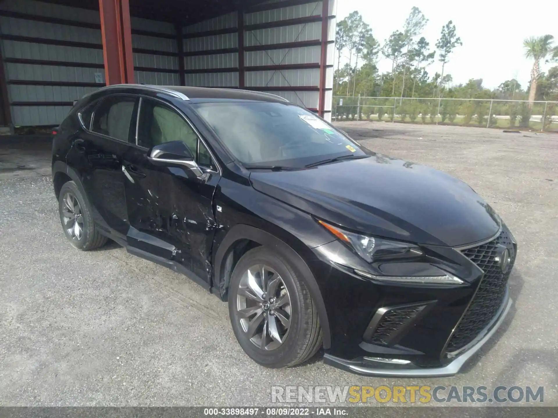 1 Photograph of a damaged car JTJSARBZ7M2181370 LEXUS NX 2021