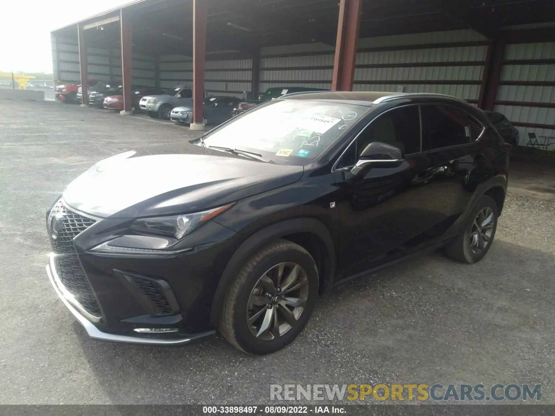 2 Photograph of a damaged car JTJSARBZ7M2181370 LEXUS NX 2021