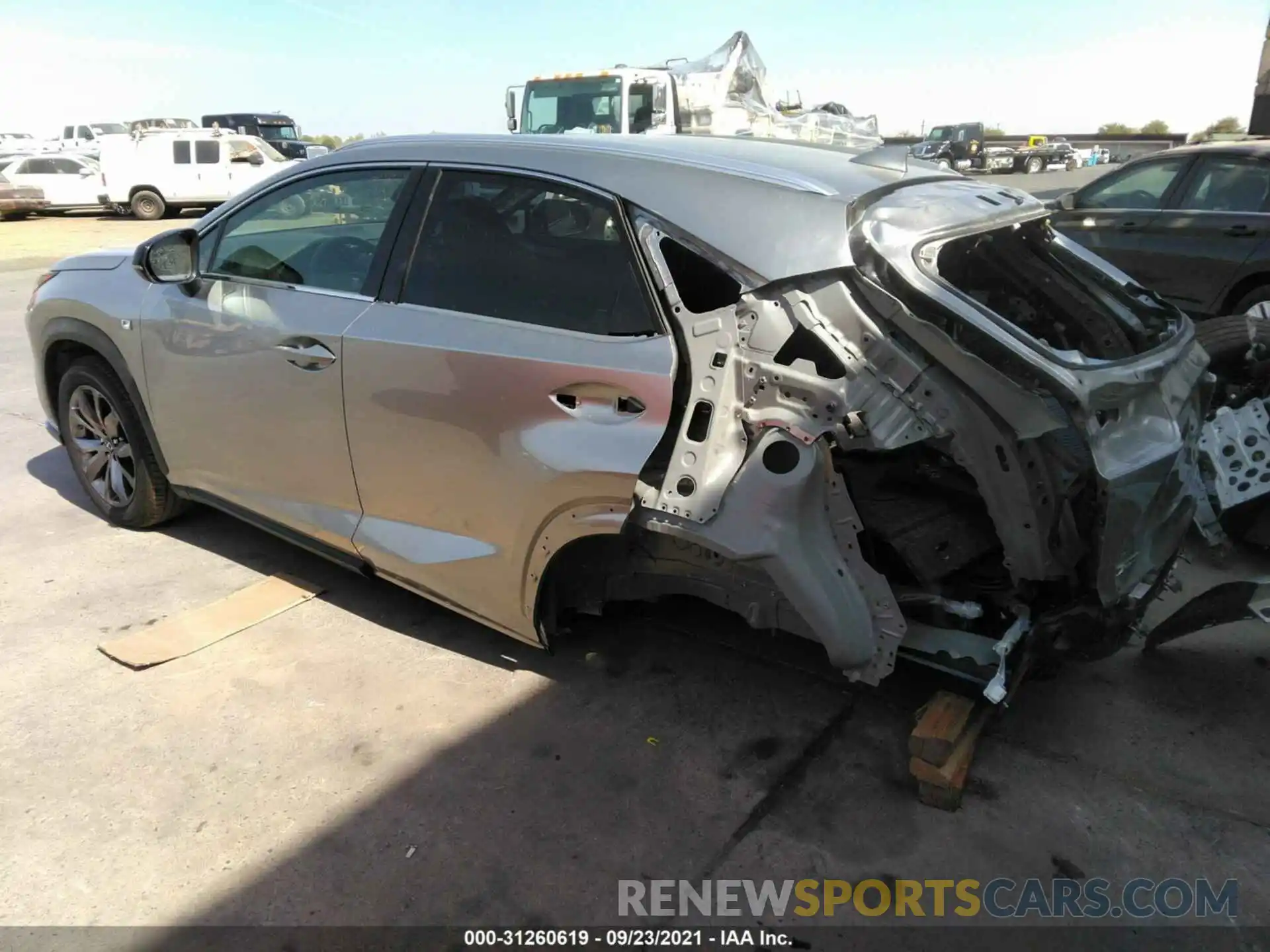 3 Photograph of a damaged car JTJSARBZ7M2185953 LEXUS NX 2021