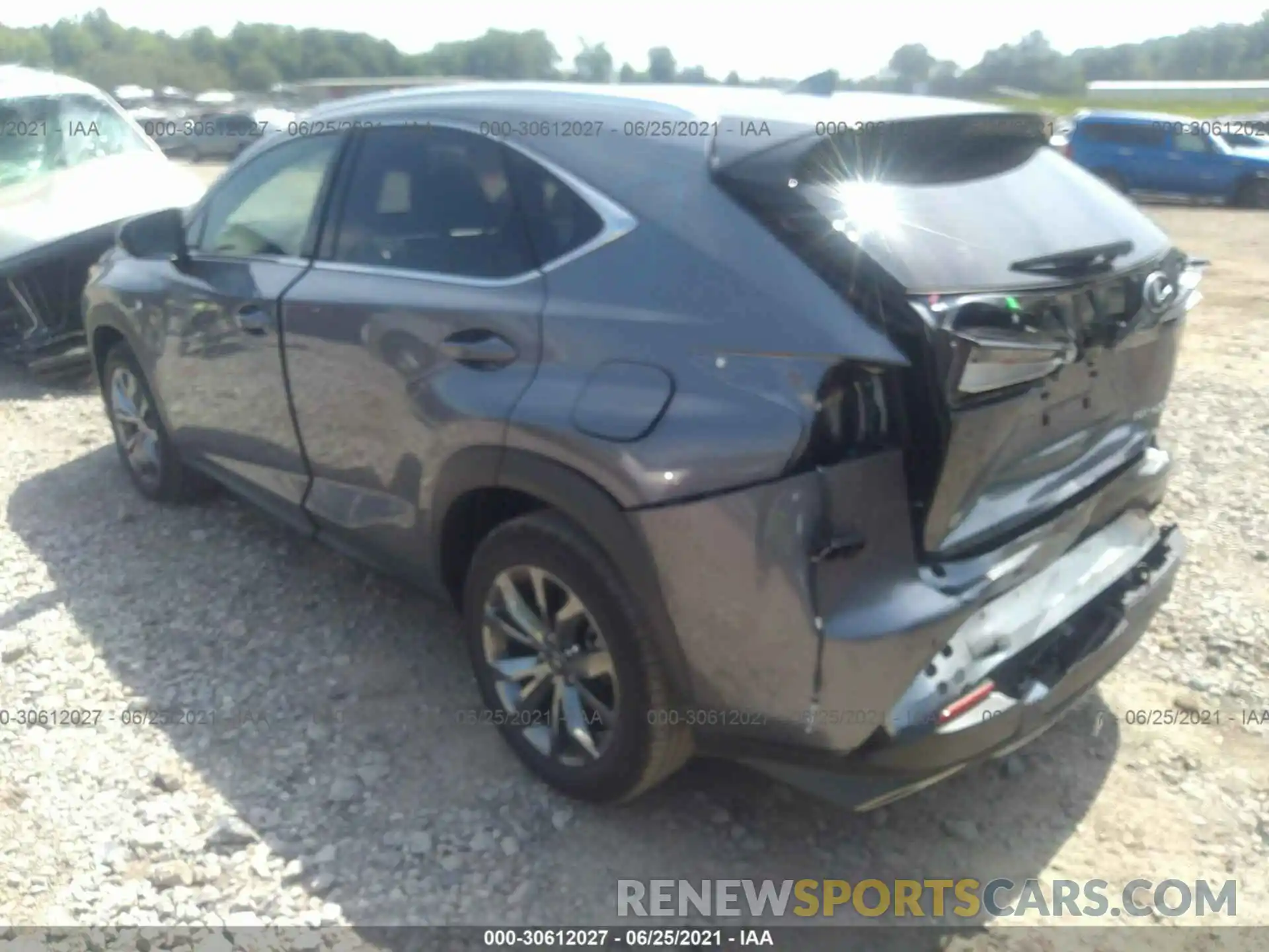 3 Photograph of a damaged car JTJSARBZ7M2186441 LEXUS NX 2021