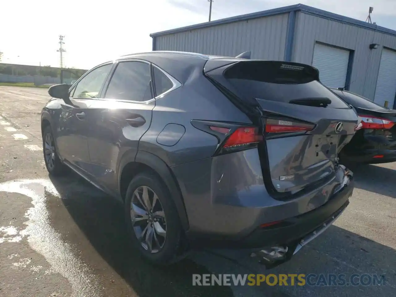 3 Фотография поврежденного автомобиля JTJSARBZ7M2187220 LEXUS NX 2021