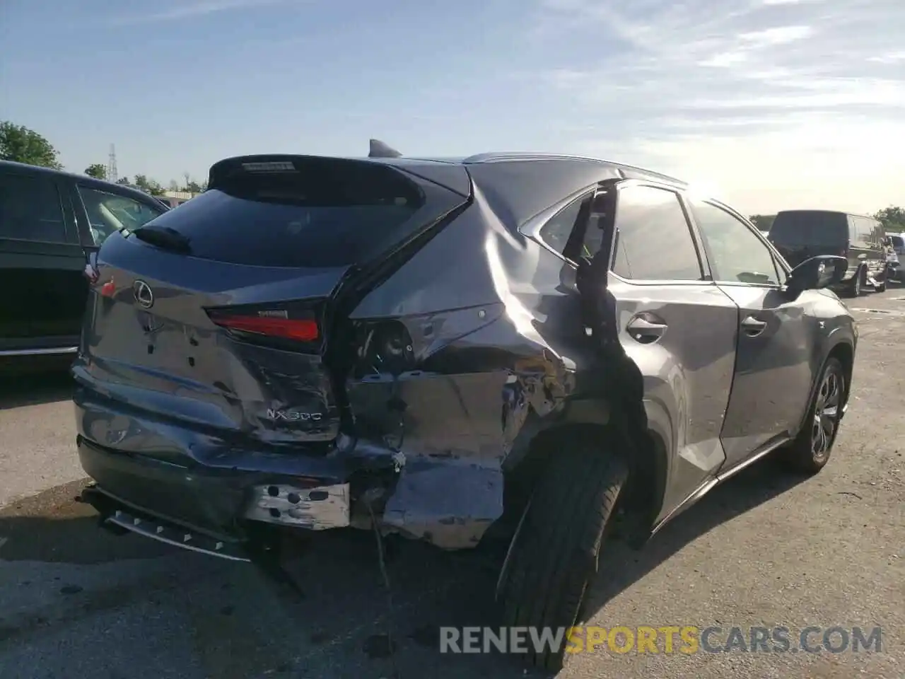 4 Photograph of a damaged car JTJSARBZ7M2187220 LEXUS NX 2021