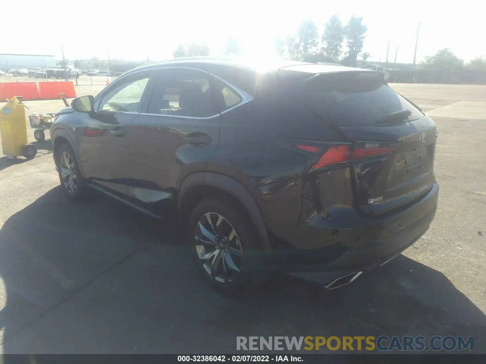 3 Photograph of a damaged car JTJSARBZ7M2192238 LEXUS NX 2021