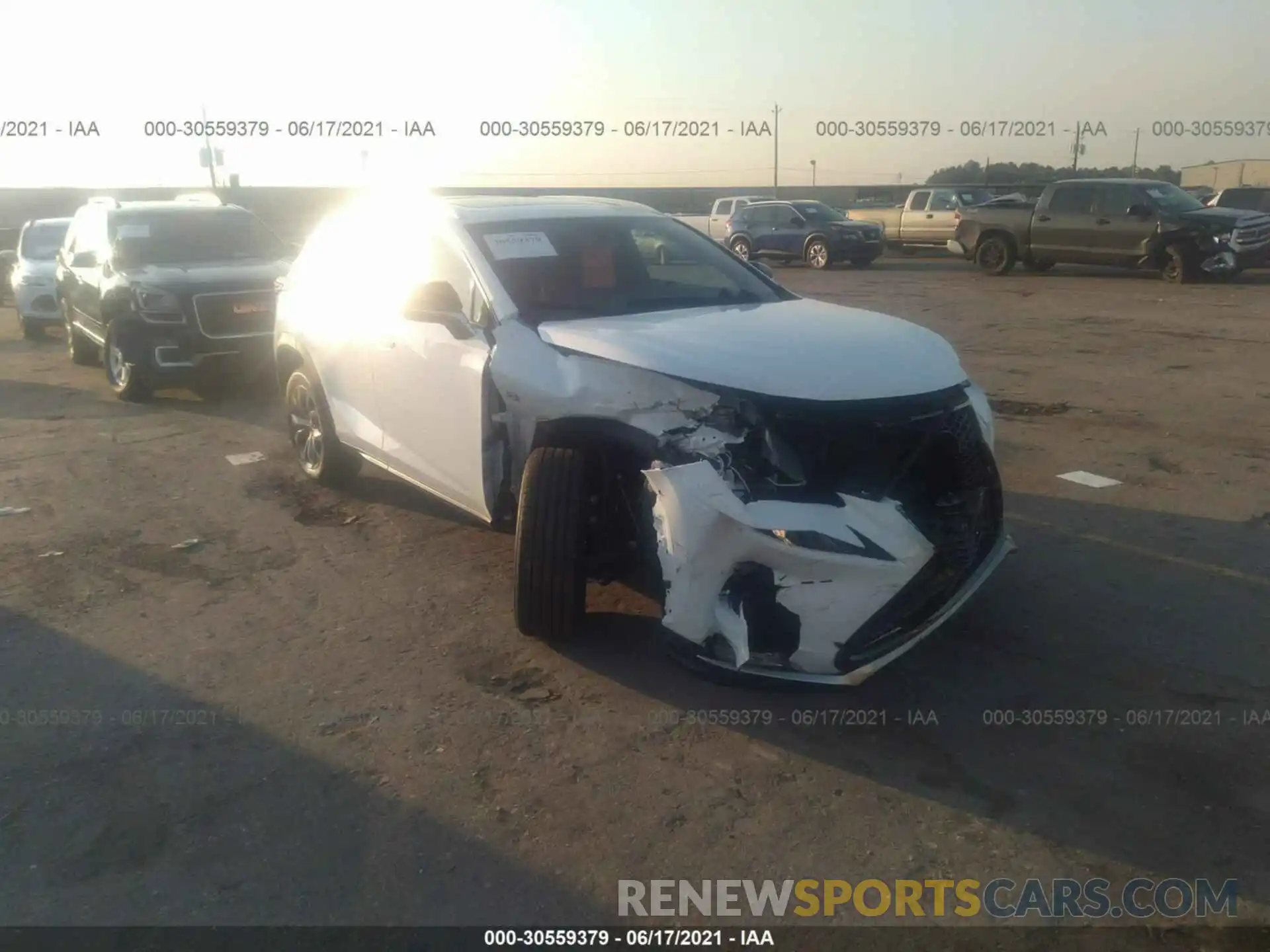 1 Photograph of a damaged car JTJSARBZ7M2193776 LEXUS NX 2021