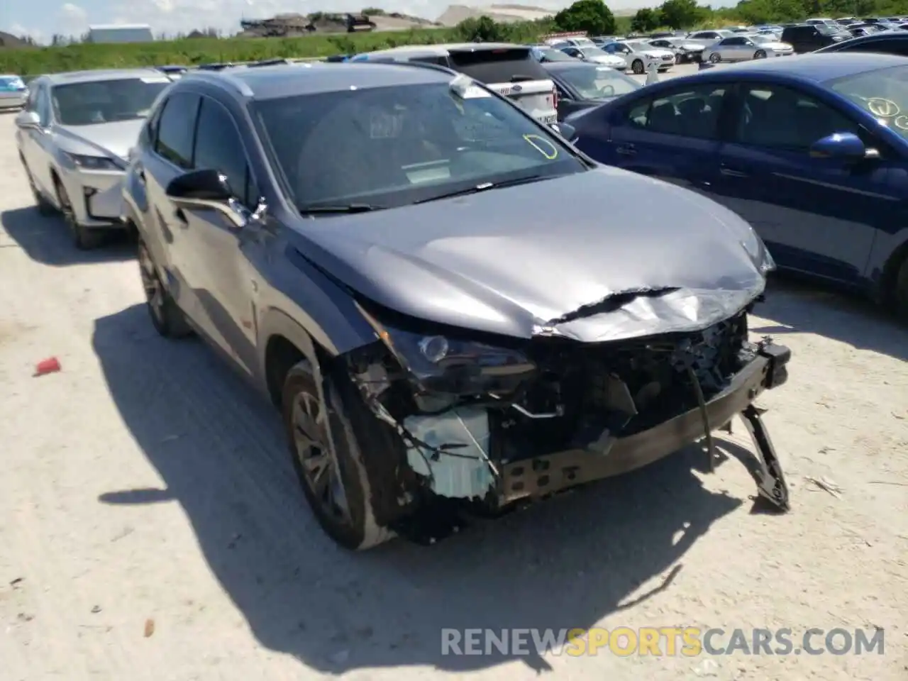 1 Photograph of a damaged car JTJSARBZ7M2193941 LEXUS NX 2021