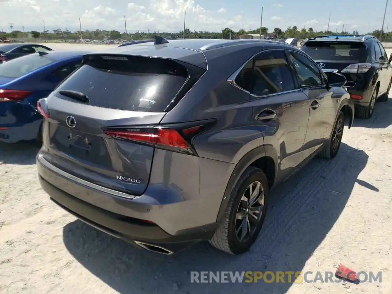 4 Photograph of a damaged car JTJSARBZ7M2193941 LEXUS NX 2021