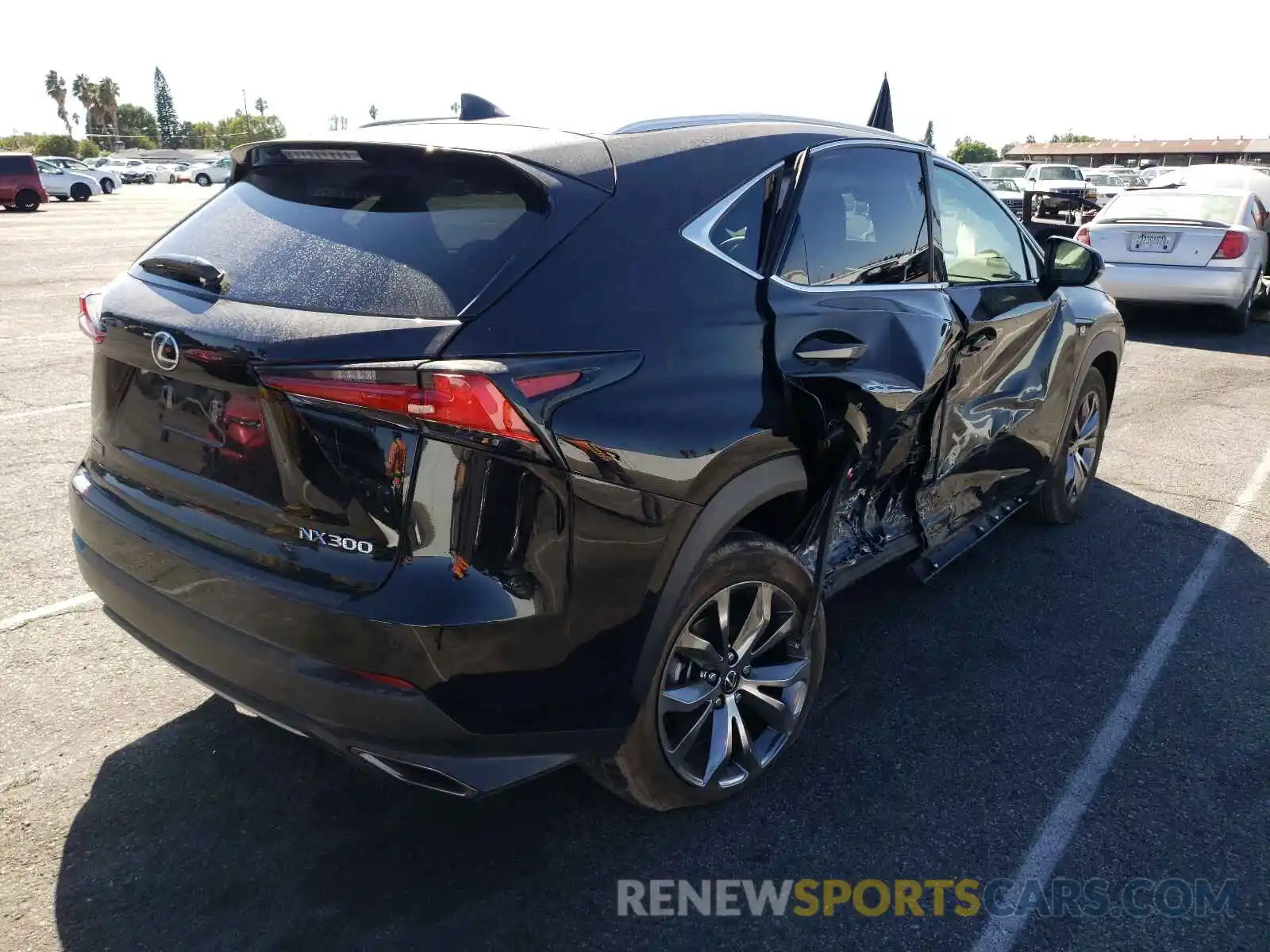 4 Photograph of a damaged car JTJSARBZ7M2195639 LEXUS NX 2021