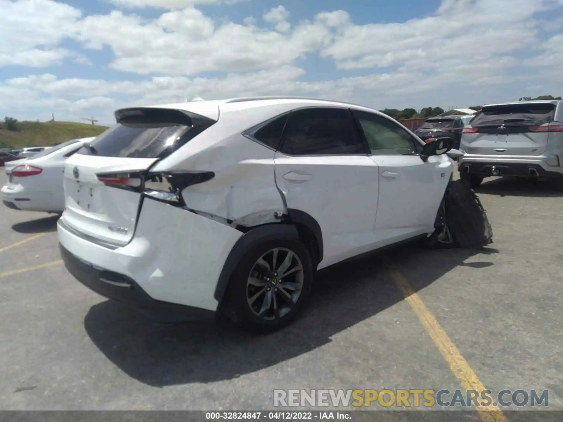 4 Photograph of a damaged car JTJSARBZ7M5023450 LEXUS NX 2021