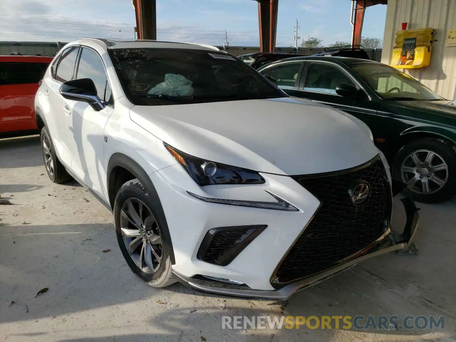 1 Photograph of a damaged car JTJSARBZ7M5026350 LEXUS NX 2021