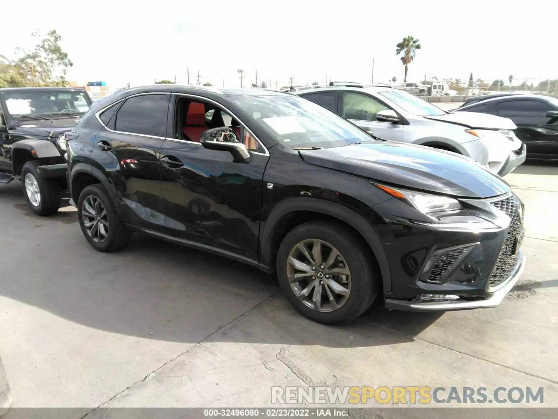 1 Photograph of a damaged car JTJSARBZ8M2186626 LEXUS NX 2021