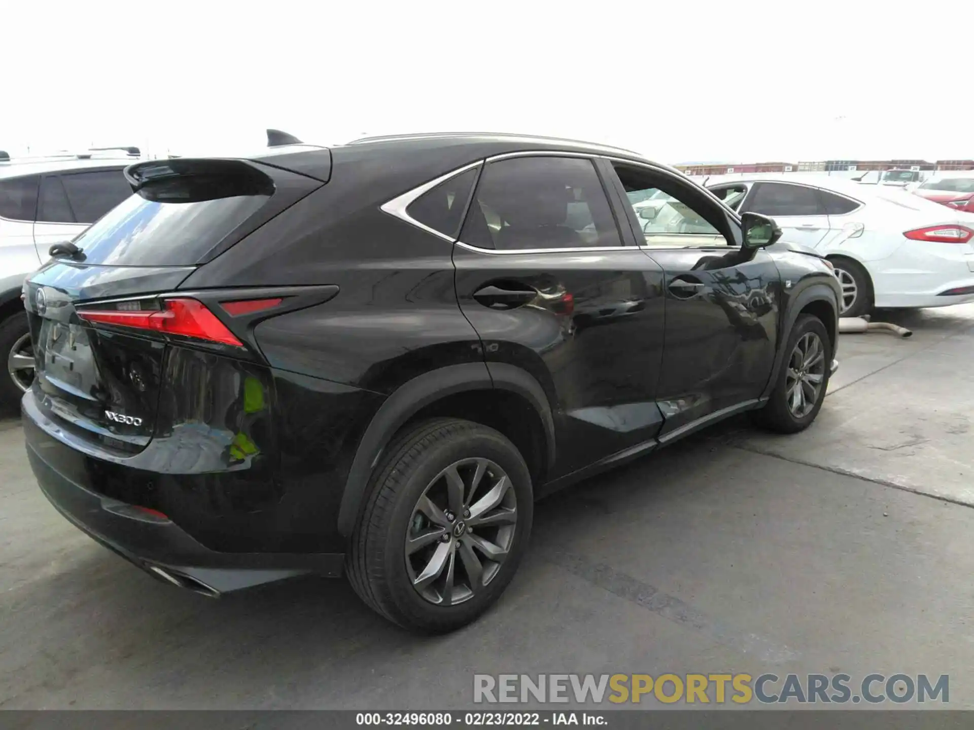 4 Фотография поврежденного автомобиля JTJSARBZ8M2186626 LEXUS NX 2021