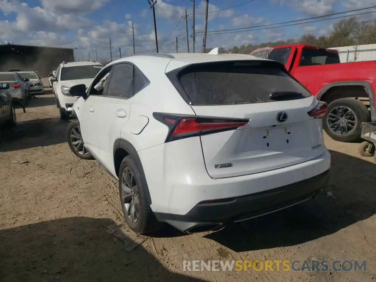 3 Photograph of a damaged car JTJSARBZ8M2190966 LEXUS NX 2021