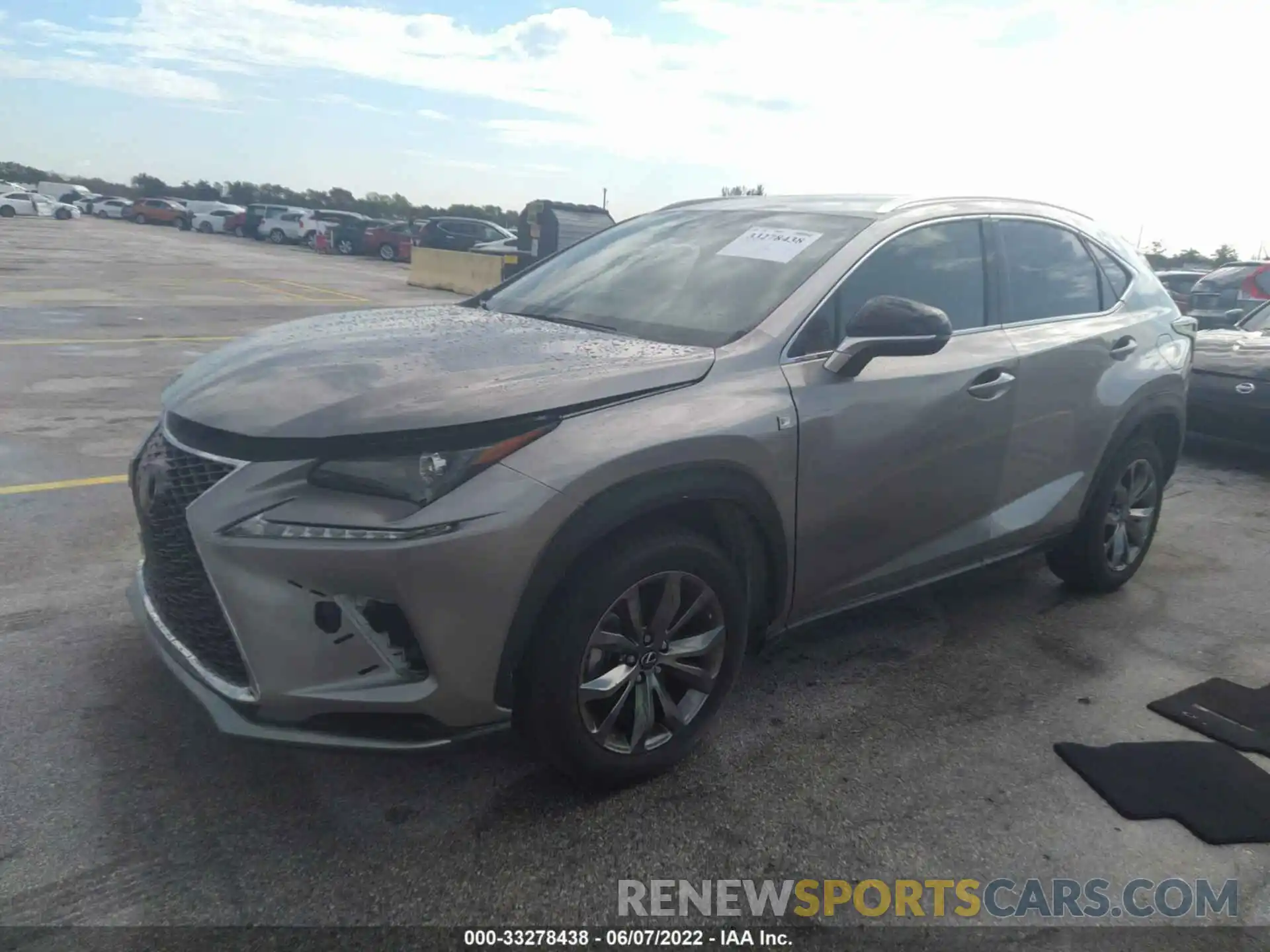 2 Photograph of a damaged car JTJSARBZ8M2192040 LEXUS NX 2021