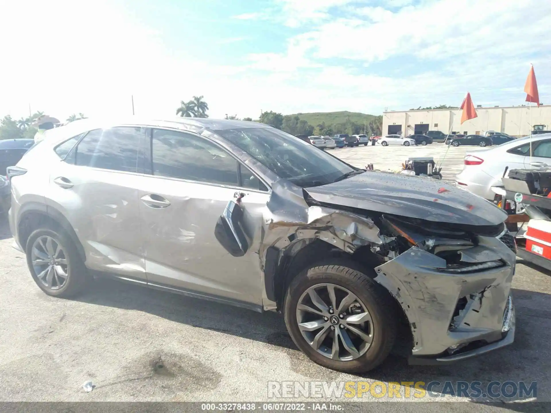 6 Фотография поврежденного автомобиля JTJSARBZ8M2192040 LEXUS NX 2021