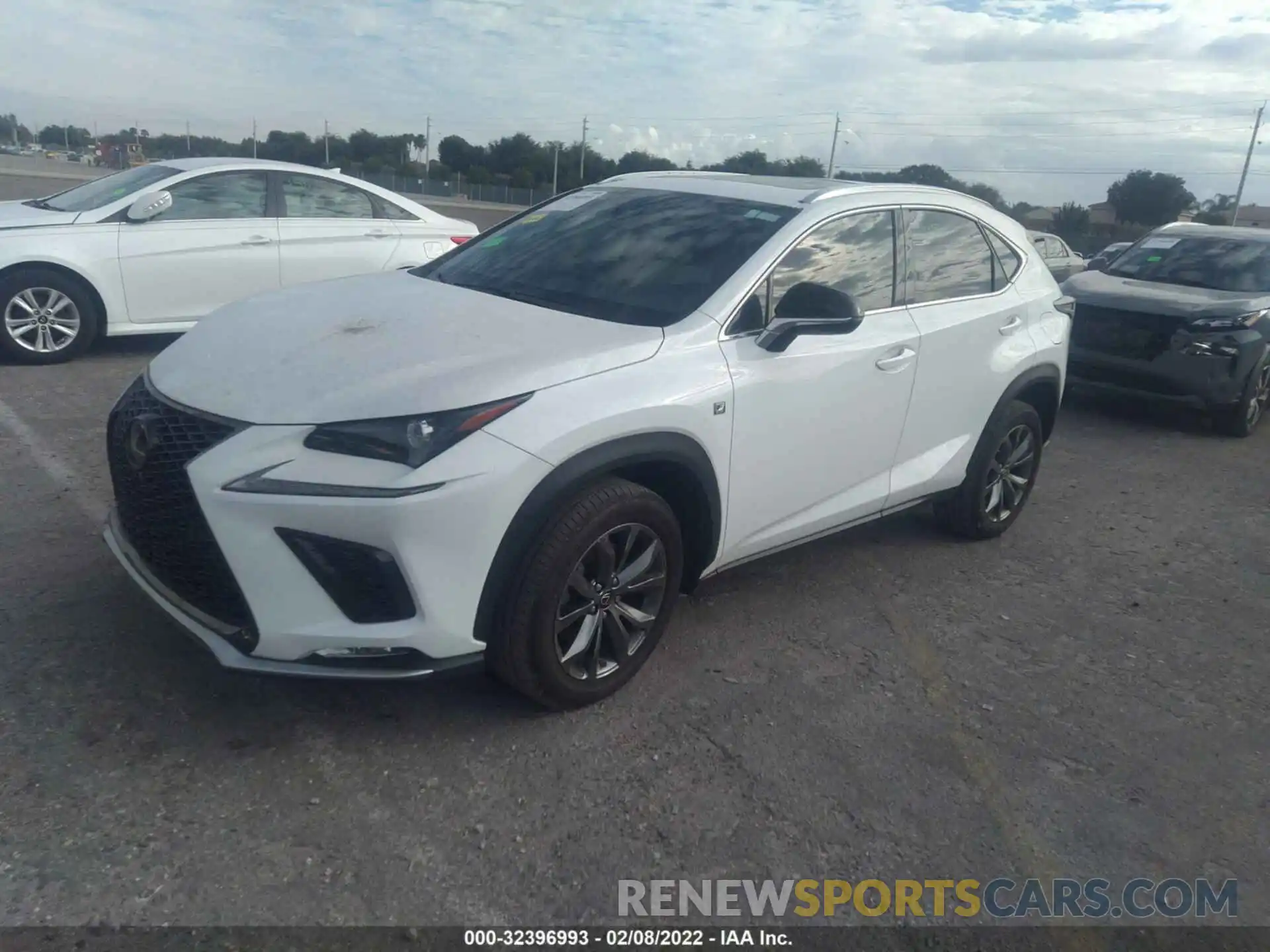 2 Фотография поврежденного автомобиля JTJSARBZ8M5022971 LEXUS NX 2021