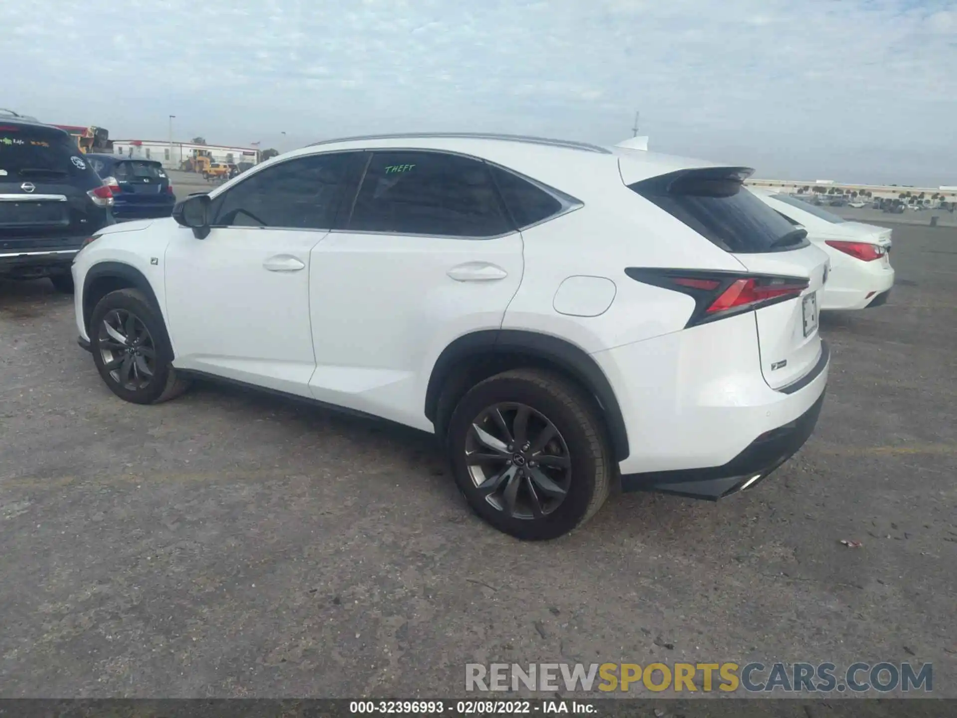 3 Фотография поврежденного автомобиля JTJSARBZ8M5022971 LEXUS NX 2021