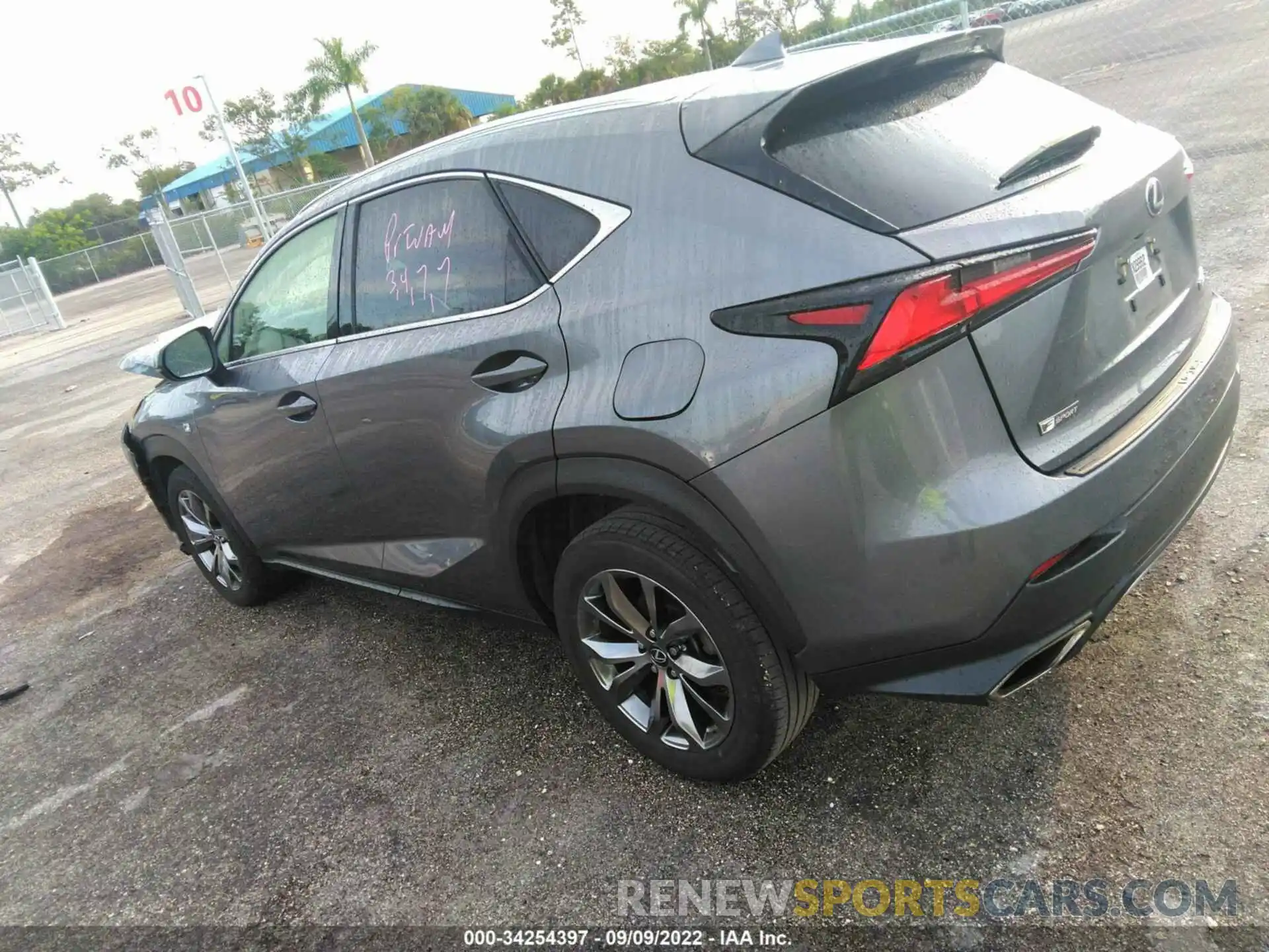 3 Photograph of a damaged car JTJSARBZ9M2181760 LEXUS NX 2021