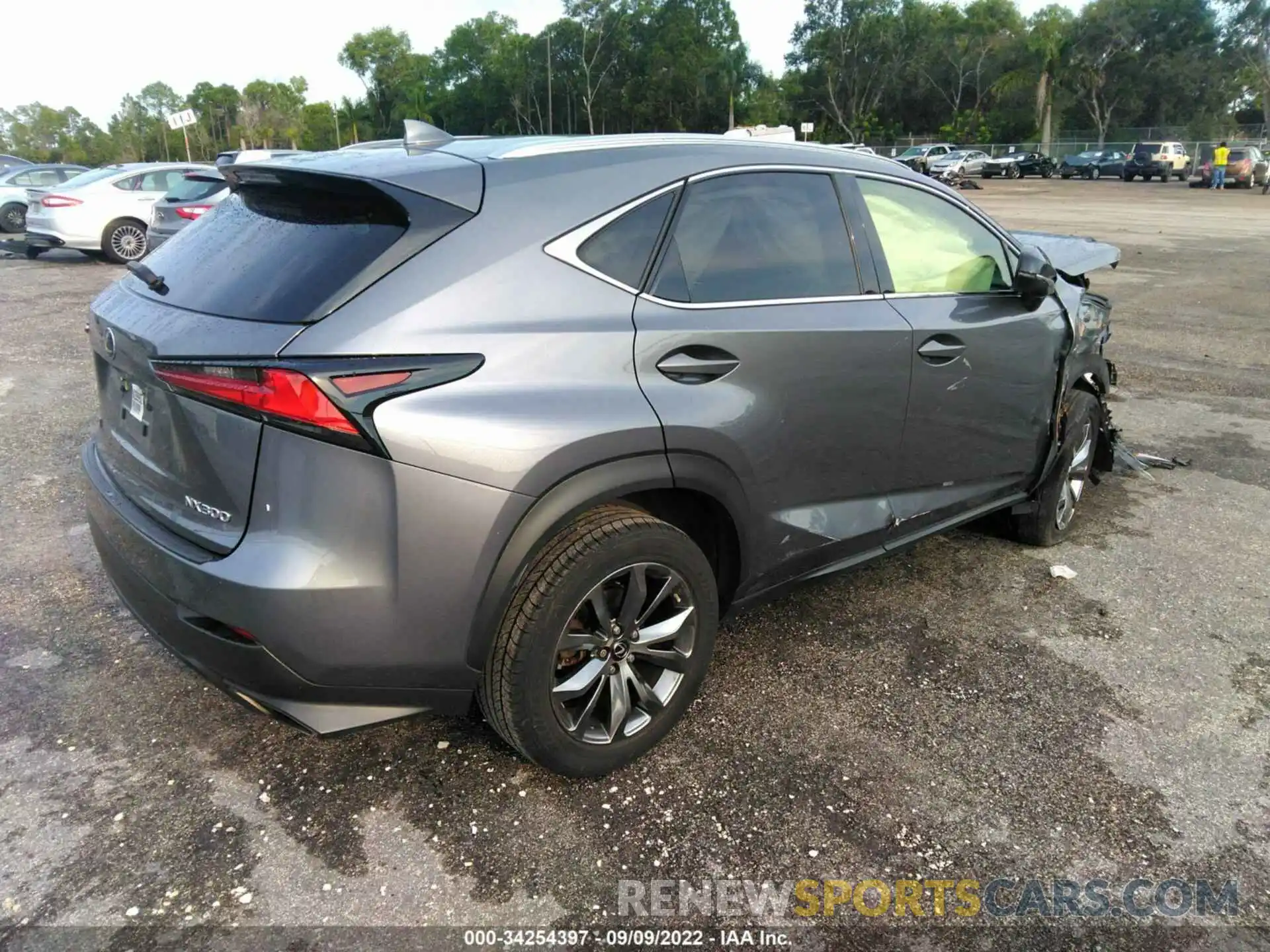 4 Photograph of a damaged car JTJSARBZ9M2181760 LEXUS NX 2021